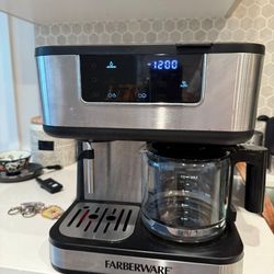 Farberware Dual Brew 10-Cup Coffee & Espresso Maker – $30 (firm)