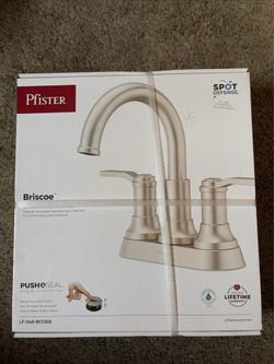 Pfister Briscoe Spot Defense Brushed Nickel Bathroom Faucet - BRAND NEW