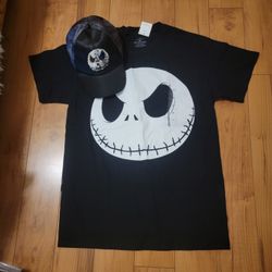 The Nightmare Before Christmas Tshirt And Hat