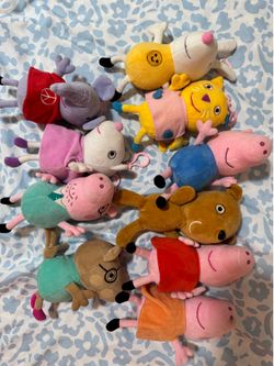 Peppa pig stuffies