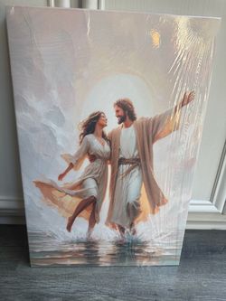 Religious Wall Art Canvas 16" x 24”