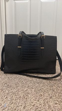 Black leather  bag