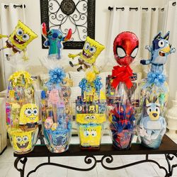 Medium Easter Basket Double-Sided