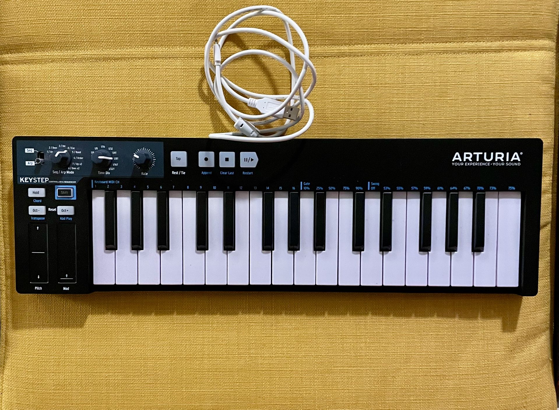 Arturia Keystep: Midi Keyboard Controller /Seq/arp 