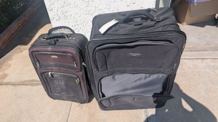 2 suitcases