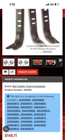Step Nerf Bar Mount Kit-Crew Cab Pickup