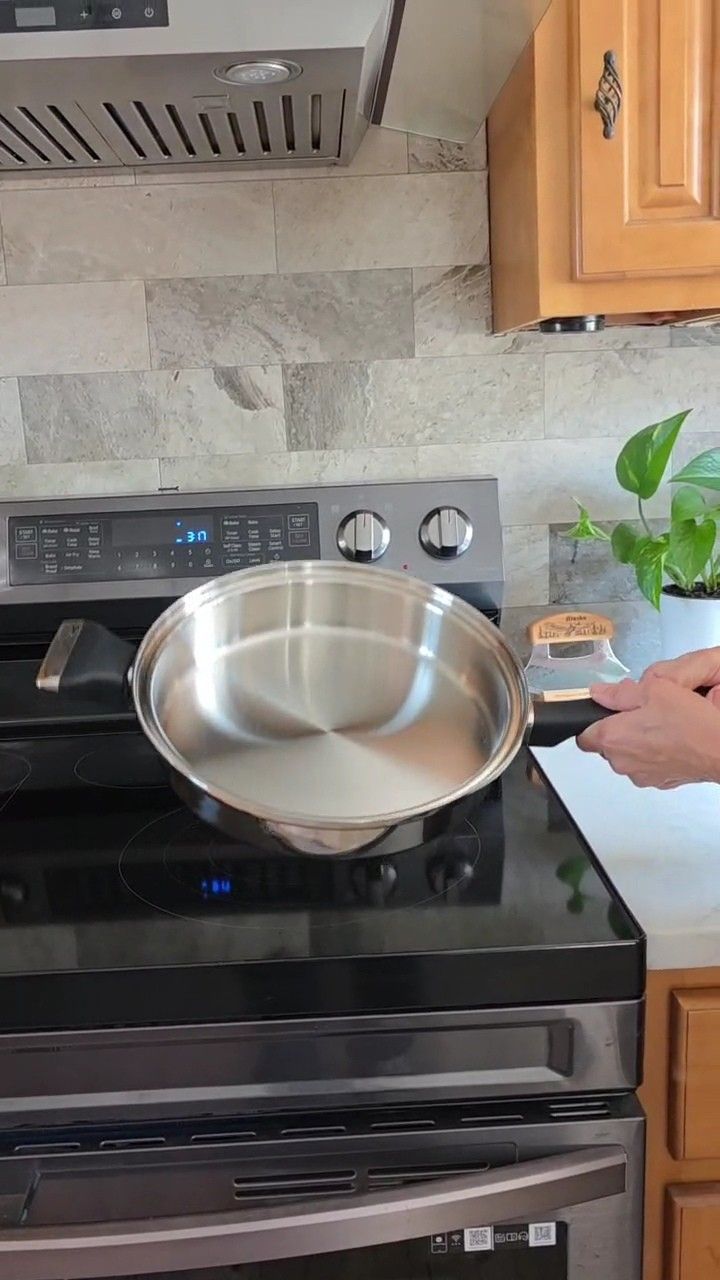 Stainless Steel Pan & Cover