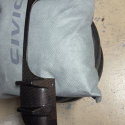 Genuine Honda EDM Carbon Fibre Rear Diffuser Trim Civic Type-R FK8 17-21