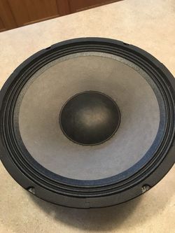 12 inch speaker form an Acoustic bass guitar amplifier