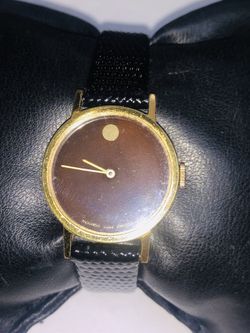 Movado gold tone watch very nice