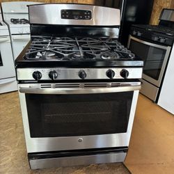 Stove Gas GE Stainless Steel 5 Burner 