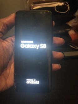 Samsung S8 few cracks but works perfect