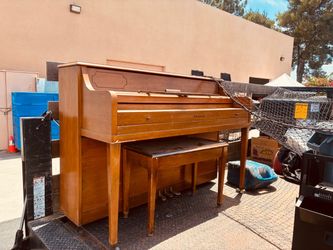 Upright Piano with Bench