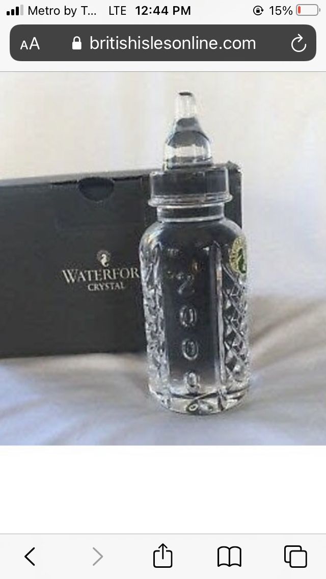 Waterford Crystal Bottle