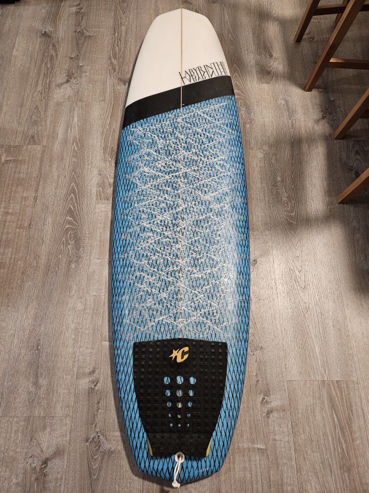 5'10 Labyrinth Surfboard 