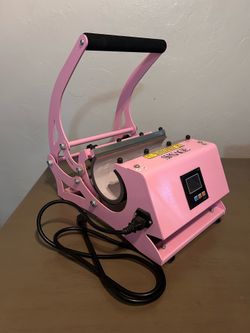 Pink heat press
