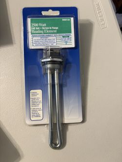 Universal Water Heater Element 2500W, 240V Screw-In flange (contact info removed)
