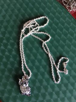 Owl necklace