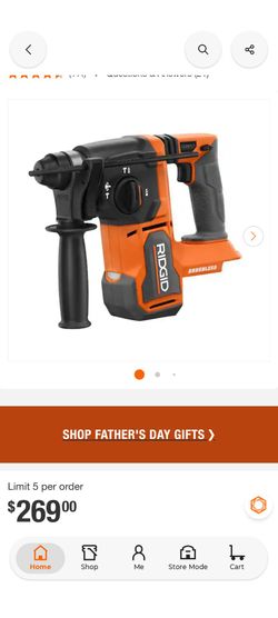 Ridgid rotary hammer
