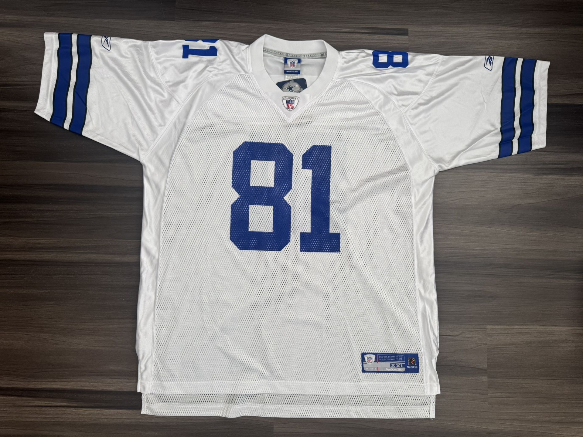 New Terrell Owens #81 Dallas Cowboys Reebok NFL Equipment Jersey Size 2XL