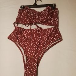 Womens One pc. Bathing Suit Size M - Brand New 