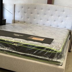 New King Size Bed And Mattres Pilot New 
