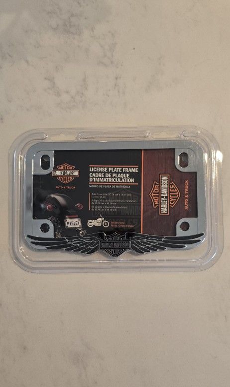 Harley Davidson License Plate Frame