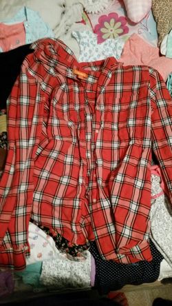Womens plaid shirt