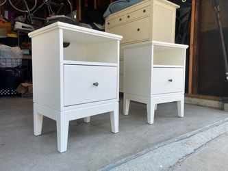 White Nightstands
