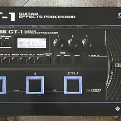Boss Gt-2 Guitar Effect’s Processor 