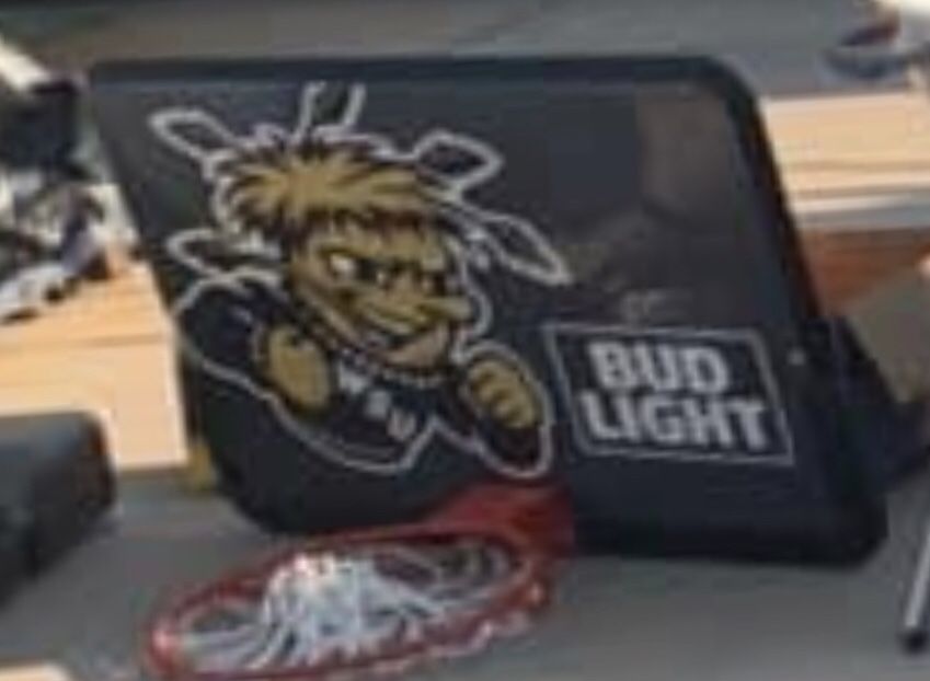 Shocker Basketball Backboard with Bud Light logo