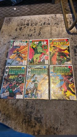 DC Green Lantern Comic Book Lot of 6
