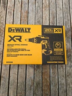 DEWALT
XR 20V MAX Lithium-Ion Cordless Brushless Screw Gun (Tool Only)