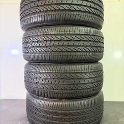 245 50 19  Bridgestone Dueler  Run Flat  4 Used Tires 90% Life 