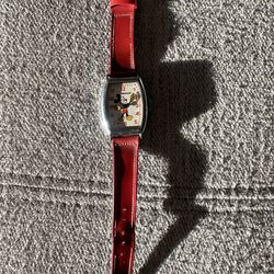 Vintage 1940s Mickey Mouse Watch NOT Working, MiSSING Glass