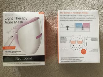 Neutrogena light therapy acne mask rated 5 stars (NEW)