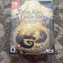 The Cruel King And The Great Hero Storybook Edition For Nintendo Switch