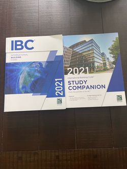 2021IBC code book and study guide
