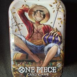 [SEALED] One Piece Card Game Tin Set Vol. 2 - Luffy (2x OP-13 Packs)