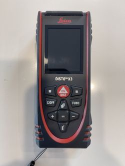 Leica Disto X3 Digital Laser Measure