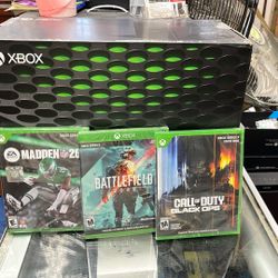 Brand New Open Box Xbox Series X With Any 3 Games 