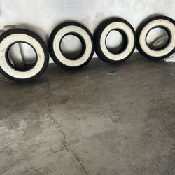 WHITE WALL TIRES 