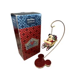 Jim Shore Collection Santa Mickey MOUSE BOXED Traditions SHOWCASE