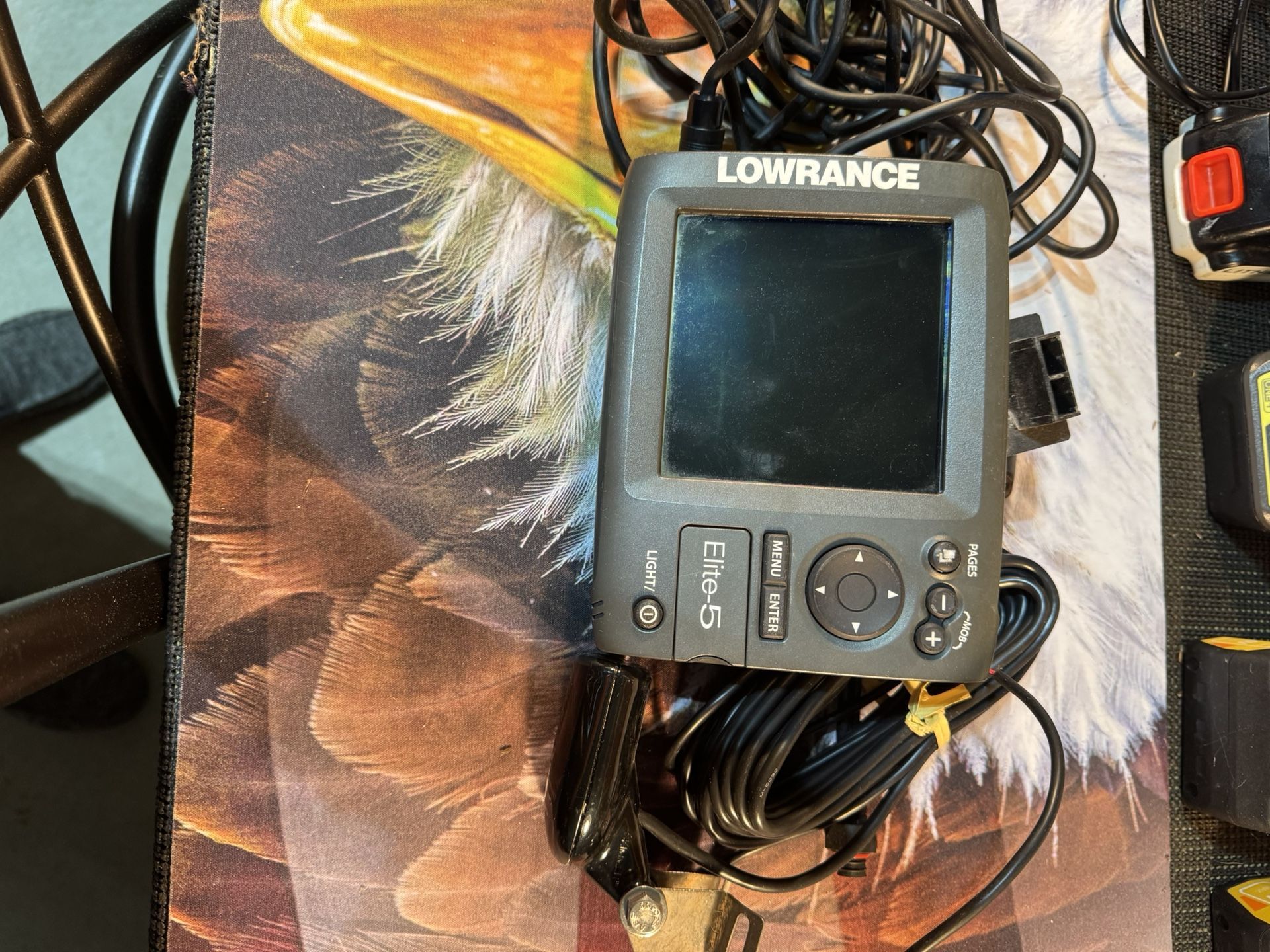 Lowrance Elite 5 With Brand New Transponder