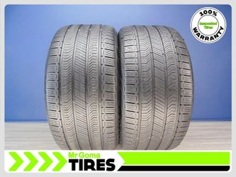 2 CONTINENTAL CROSSCONTACT RX MGT XL 295/35R21 USED TIRES 8.1/32 TREAD 2953521