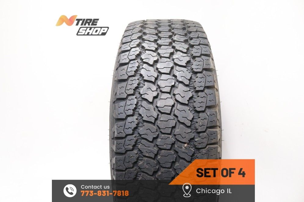 Set of 4 New 275/60R20 115T Goodyear Wrangler All-Terrain Adventure Kevlar