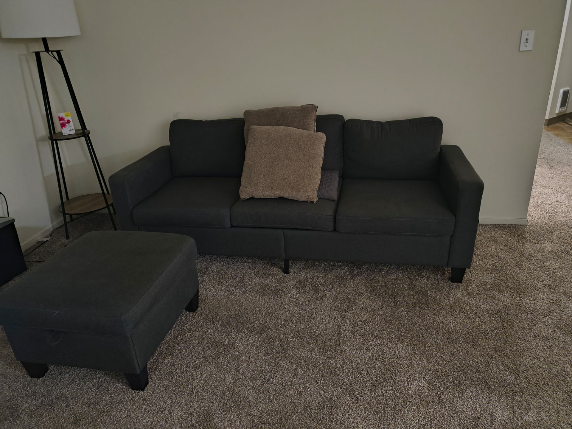 Sofa and ottoman