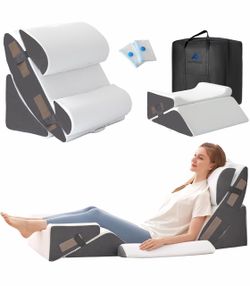 Wedge pillow set, different configurations, new