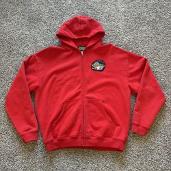 Chiefin Heavily Sippin Heavily Zip Up Hooie