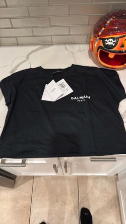 Authentic Cropped Balmain Shirt 